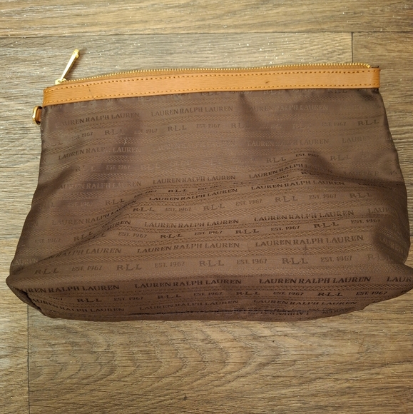 Ralph Lauren RLL Nylon Zip Pouch/Clutch Bag. - Picture 5 of 16